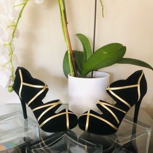 Pour LA Victoire Cocktails Shoes.High heels 4.5”